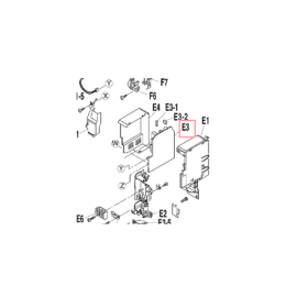 PLACA DE CONTROL UNIDAD INTERIOR DAIKIN ATXS35E2V1B 1681091