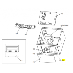 PLACA DE POTENCIA UNIDAD INTERIOR MITSUBISHI ELECTRIC PEAD-RP100JAR2.UK