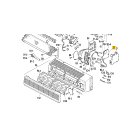 PLACA DE CONTROL UNIDAD INTERIOR DAIKIN FTX35JAV1NB 1244377