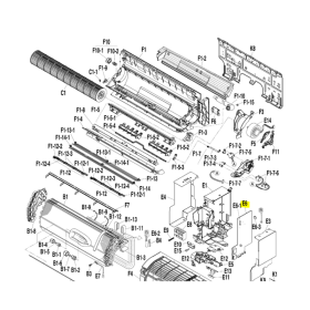 PLACA DE CONTROL UNIDAD INTERIOR DAIKIN FTXS35J2V1B 5007023