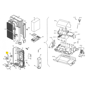 ASPAS UNIDAD EXTERIOR DAIKIN RZQS125C7V1B