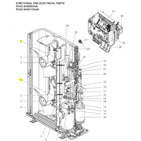 Motor ventilador unidad exterior MITSUBISHI ELECTRIC modelo PUHZ-SHW80VHA R01E50221 610612
