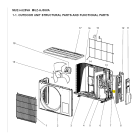 BOBINA VÁLVULA EXPANSION UNIDAD EXTERIOR MITSUBISHI ELECTRIC MUZ-HJ35VA-E1 E12T40493 293535