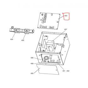 Placa control interior MITSUBISHI ELECTRIC modelo PEAD-SP71JA.UK
