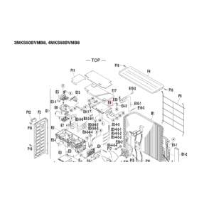 Placa de control unidad exterior DAIKIN 3MKS50BVMB8 1557958