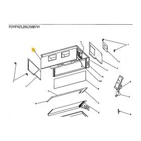 Motor ventilador unidad interior DAIKIN FDYP250B7V1 300130P