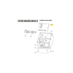 PLACA DE CONTROL UNIDAD INTERIOR MITSUBISHI ELECTRIC PEAD-SM125JA.UK S70M10310 313534