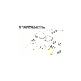 Kit sondas exterior MITSUBISHI ELECTRIC modelo MXZ-2B52VA-E1