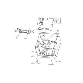 Placa control interior MITSUBISHI ELECTRIC modelo PEAD-SP71JAR1.UK S70K45310
