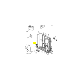 Motor ventilador exterior DAIKIN modelo RZQS100B7V3B