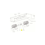 Motor ventilador unidad interior conductos MITSUBISHI ELECTRIC modelo PEAD-RP100JAR2.UK 232252