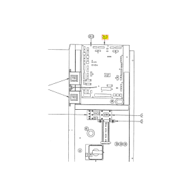 Placa PCB ASSY exterior DAIKIN modelo EWWP014KBW1NB POSICIÓN 20.2