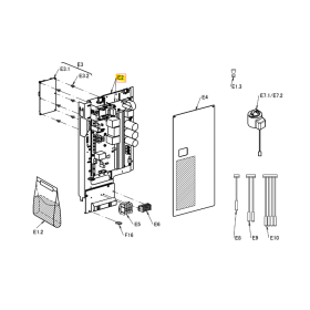 Placa control inverter exterior DAIKIN modelo RXYSQ6T7V1B 5043776