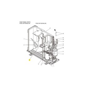 MOTOR VENTILADOR UNIDAD EXTERIOR MITSUBISHI ELECTRIC PUHZ-SP125VHA.UK