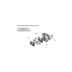 Placa electrónica inverter unidad exterior Mitsubishi Electric PUZ-ZM100VKA2.UK S70E69313 606238