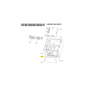 Sondas unidad interior conductos MITSUBISHI ELECTRIC modelo PEAD-SM71JA 225843+205250
