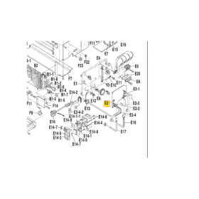 Placa control interior DAIKIN CDX25HAV1NB 1168613