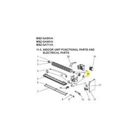 Sonda ambiente Mitsubishi Electric unidad interior MSZ-GA50VA-E1