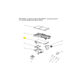 Placa inverter exterior MITSUBISHI ELECTRIC modelo MUZ-HR42VF-E2 577660