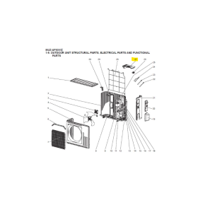 Placa inverter exterior MITSUBISHI ELECTRIC modelo MUZ-AP50VG-E1
