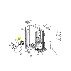 Motor ventilador exterior DAIKIN modelo REQ71B8V3B 4015817