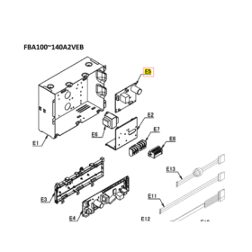 Placa de potencia unidad interior DAIKIN FBA100A2VEB 5038466