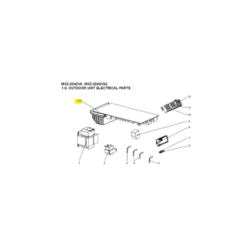Placa electrónica inverter unidad exterior MITSUBISHI ELECTRIC MXZ-2D42VA2-E2 472239 E22W53451