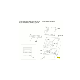 Placa electrónica de potencia unidad interior MITSUBISHI ELECTRIC PEAD-RP60JAR1.UK S70K30313H