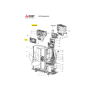 Placa de control unidad exterior Mitsubishi Electric PUHZ-SP140VKA 474976 E27J26450