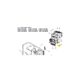 Placa control exterior MITSUBISHI ELECTRIC modelo PUMY-P140YHM1 R01H52310 169033