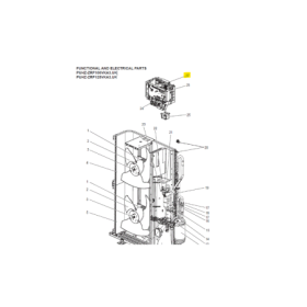 Placa de control exterior MITSUBISHI ELECTRIC modelo PUHZ-ZRP125VKA3.UK 484842