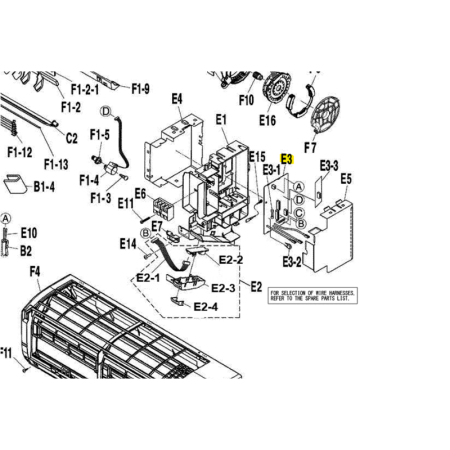 PLACA CONTROL UNIDAD INTERIOR DAIKIN FTXF25B5V1B 5037728