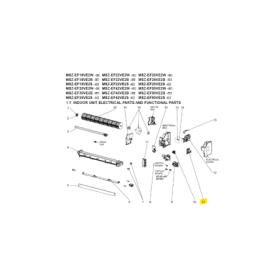 Placa de control unidad interior MITSUBISHI modelo MSZ-EF42VE2B-E1 474005