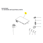 Placa inverter P.C BOARD exterior MITSUBISHI ELECTRIC modelo MUZ-SF35VE-E2 código 473937