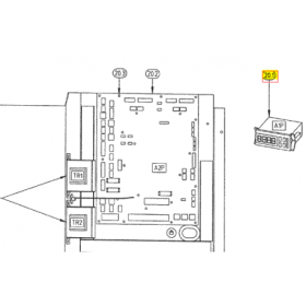 Placa control exterior DAIKIN modelo EWWP035KAW1N 5901978